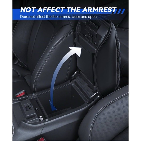 Armrest Cover Outback & Legacy 2020-2024 2025 Center Console Middle Lid Pad - Picture 6 of 8